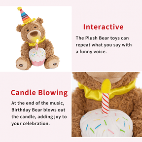 Happy Birthday Singing Bear