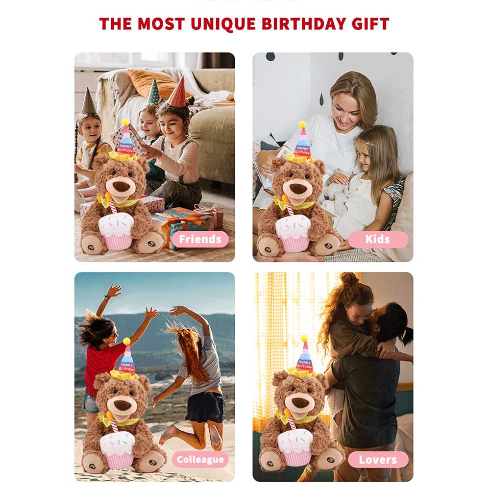 Happy Birthday Singing Bear