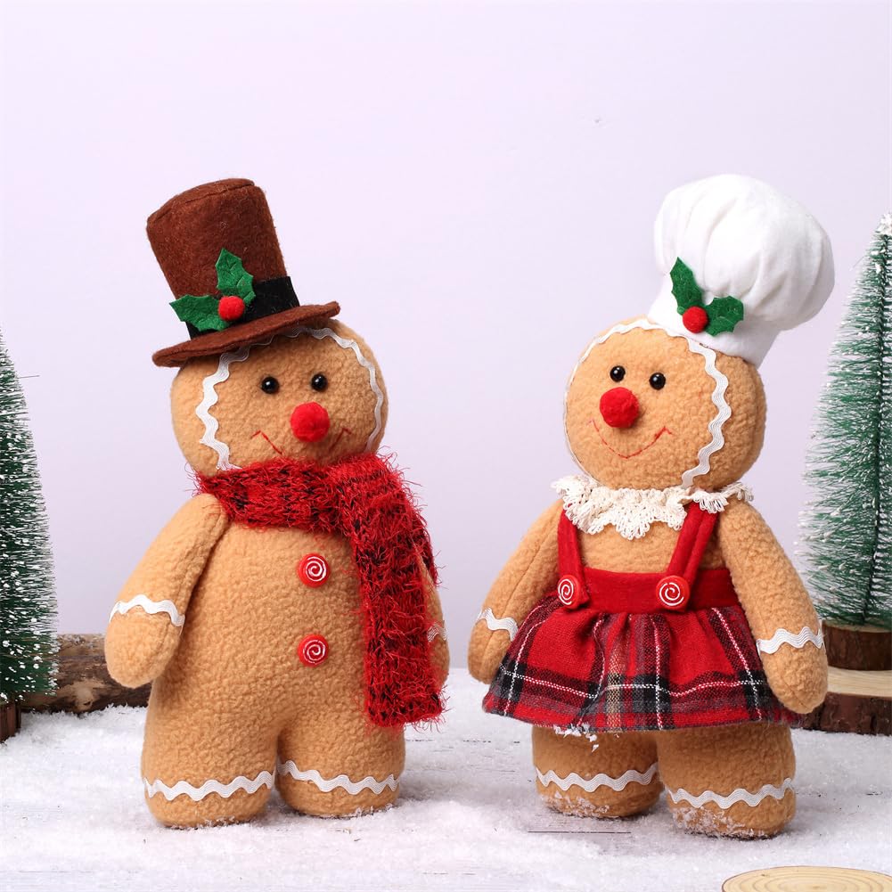 Gingerbread Plush Stuffed Animal